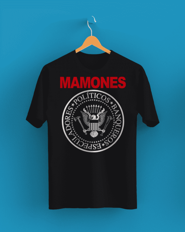 camiseta divertida y original mamones